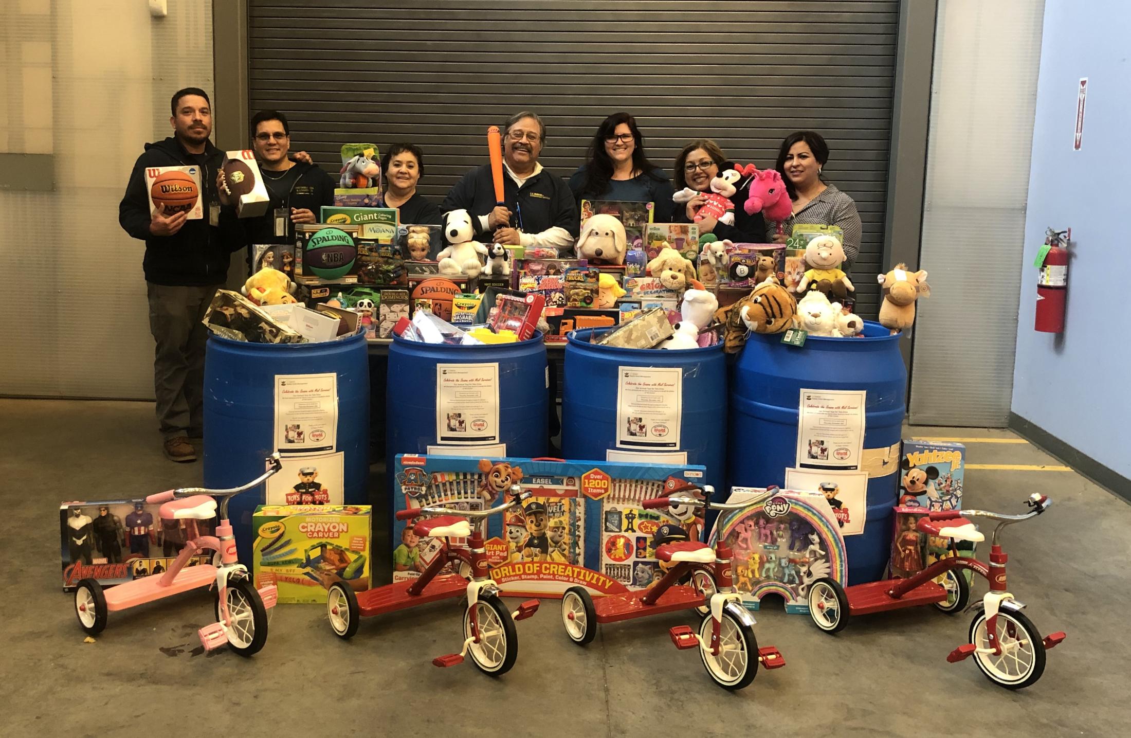 Toys for Tots collection