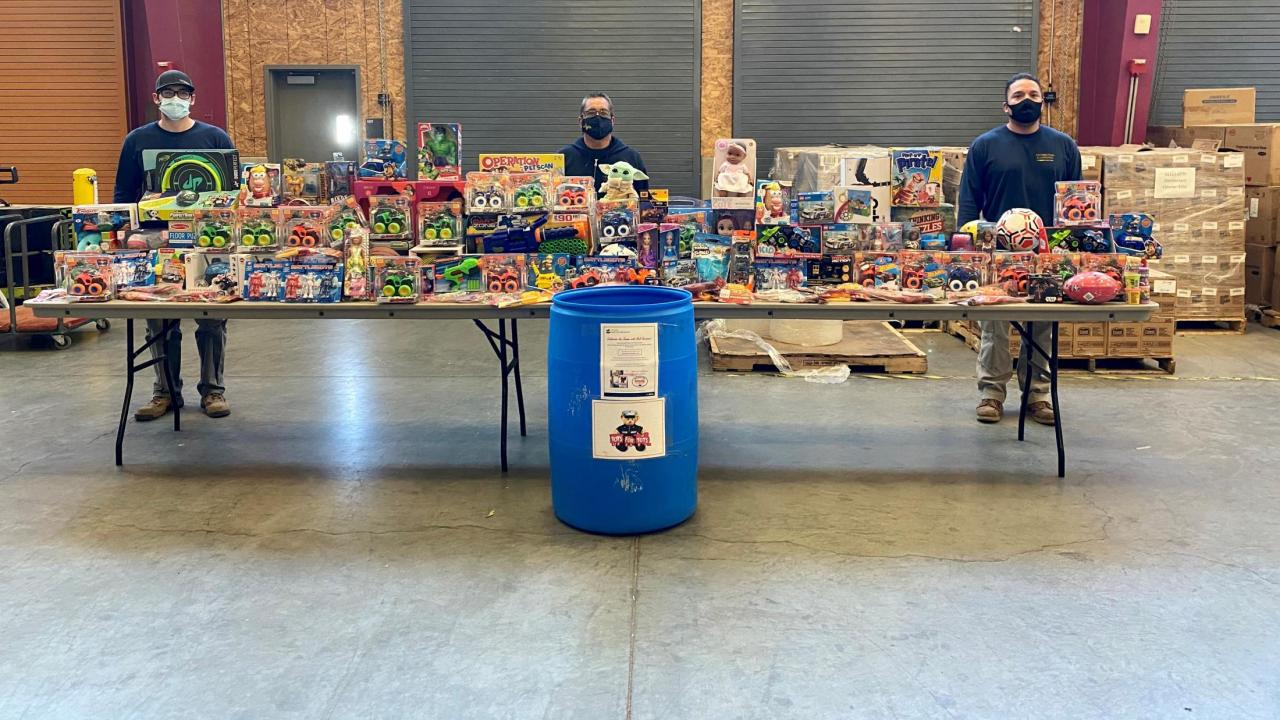 Photo of Toys Collected in 2020 Toy Drive