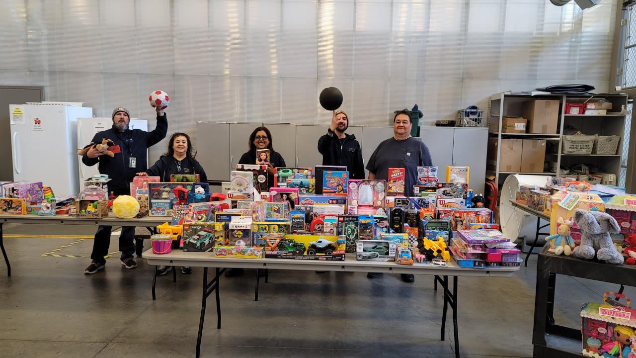 Toys for Tots collection