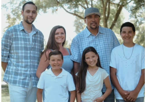 Natalie Avina and her family