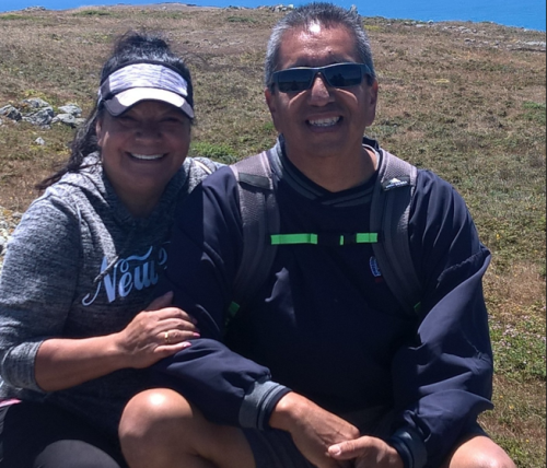 Photo of Michael Sandoval and his wife