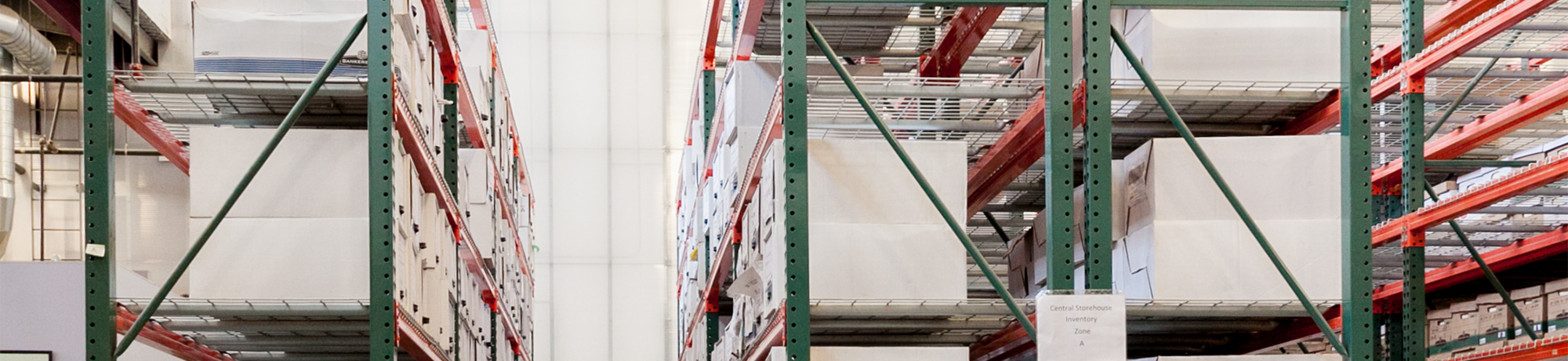 shelves in the uc davis storehouse